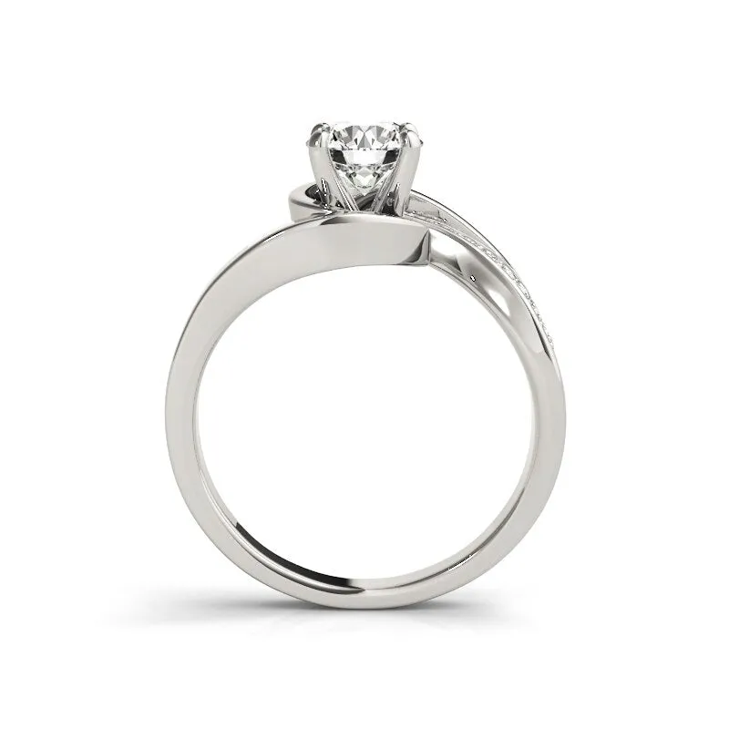 1.0 ct Round Diamond Unique Ring Set