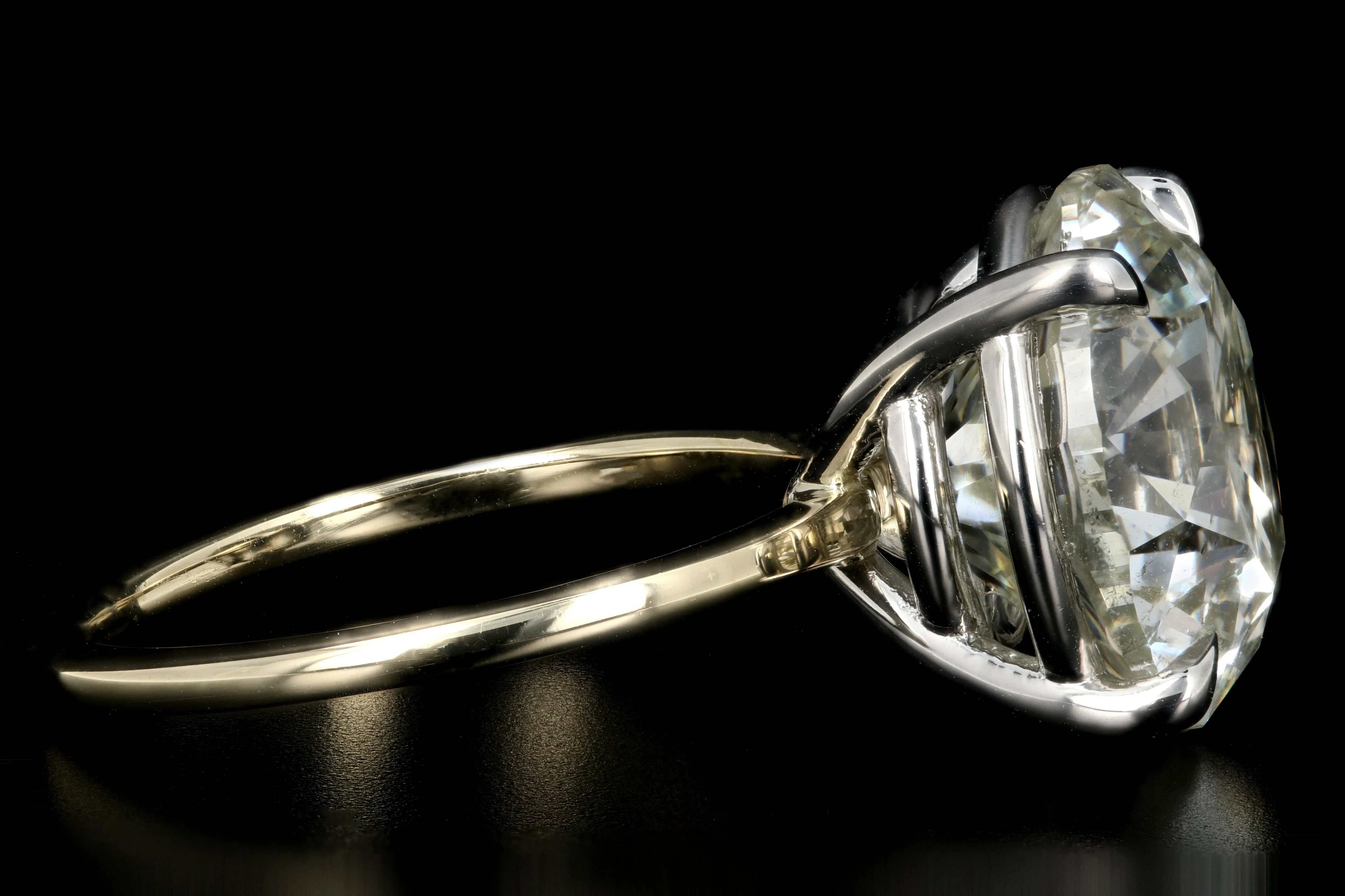10.05 Carat Round Brilliant Cut Diamond Ring EGL Certified