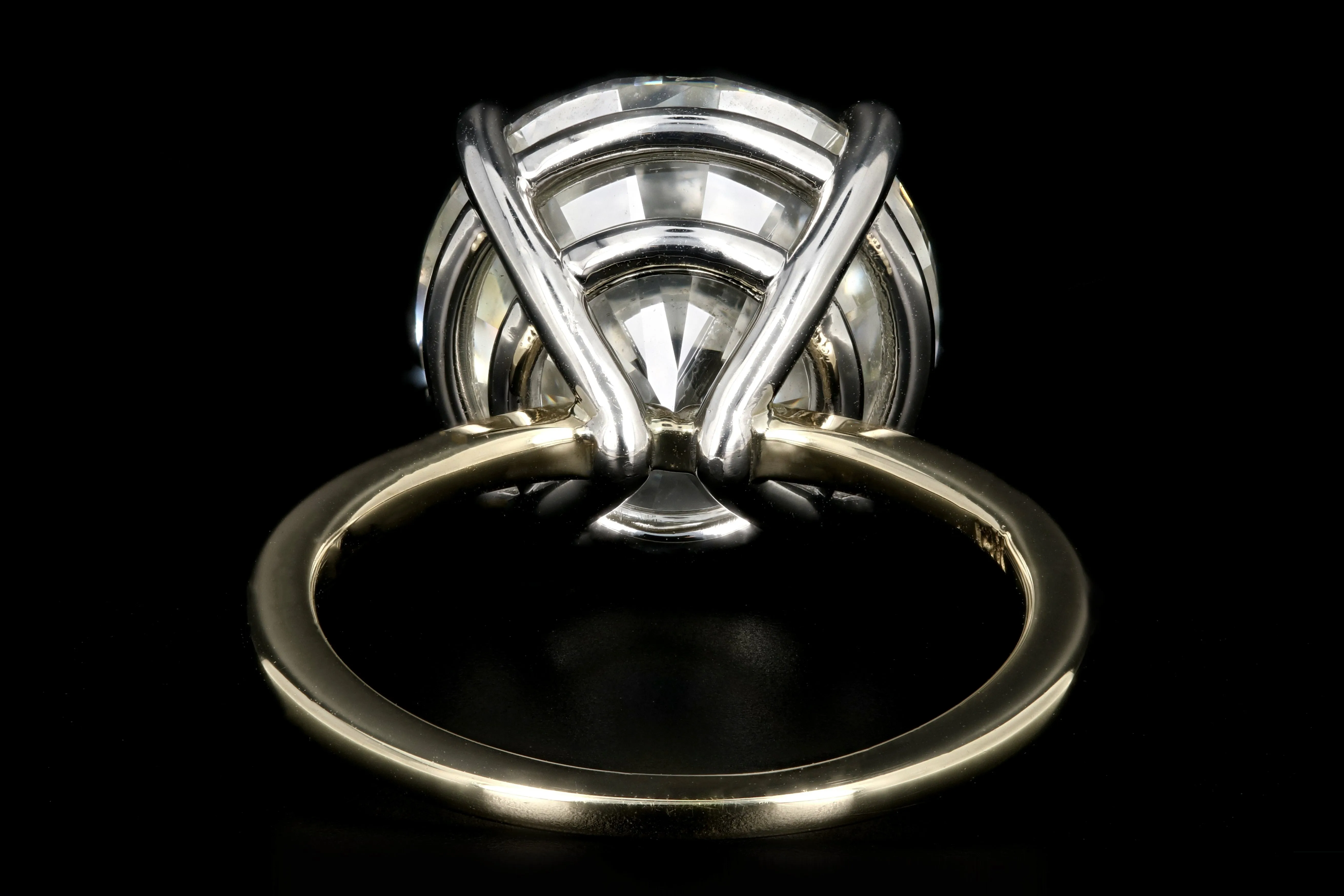 10.05 Carat Round Brilliant Cut Diamond Ring EGL Certified