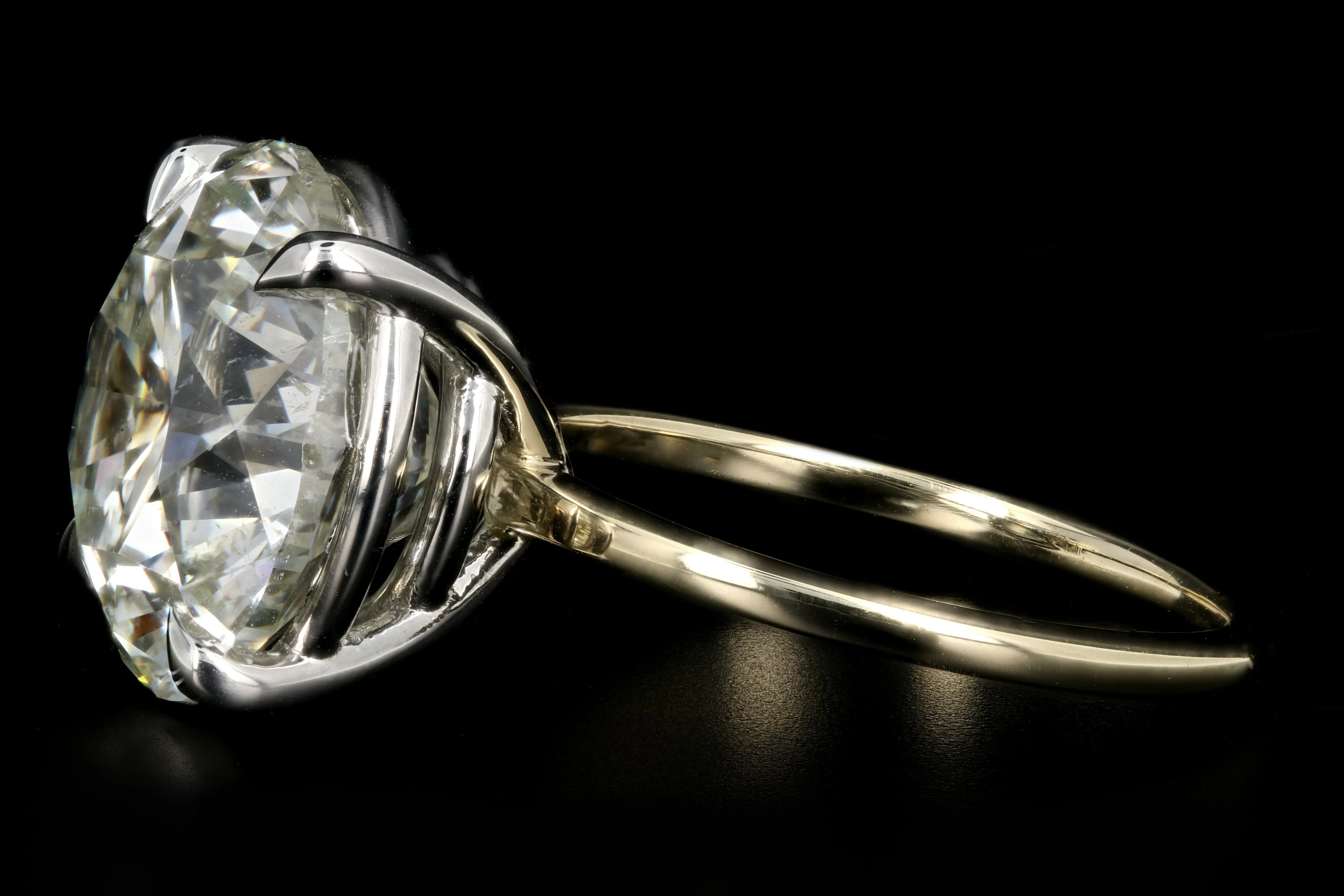 10.05 Carat Round Brilliant Cut Diamond Ring EGL Certified
