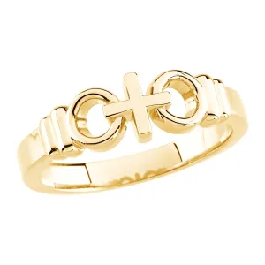 10k Yellow Gold Joined By Christ™ Ring, Size 12