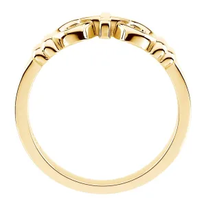10k Yellow Gold Joined By Christ™ Ring, Size 6