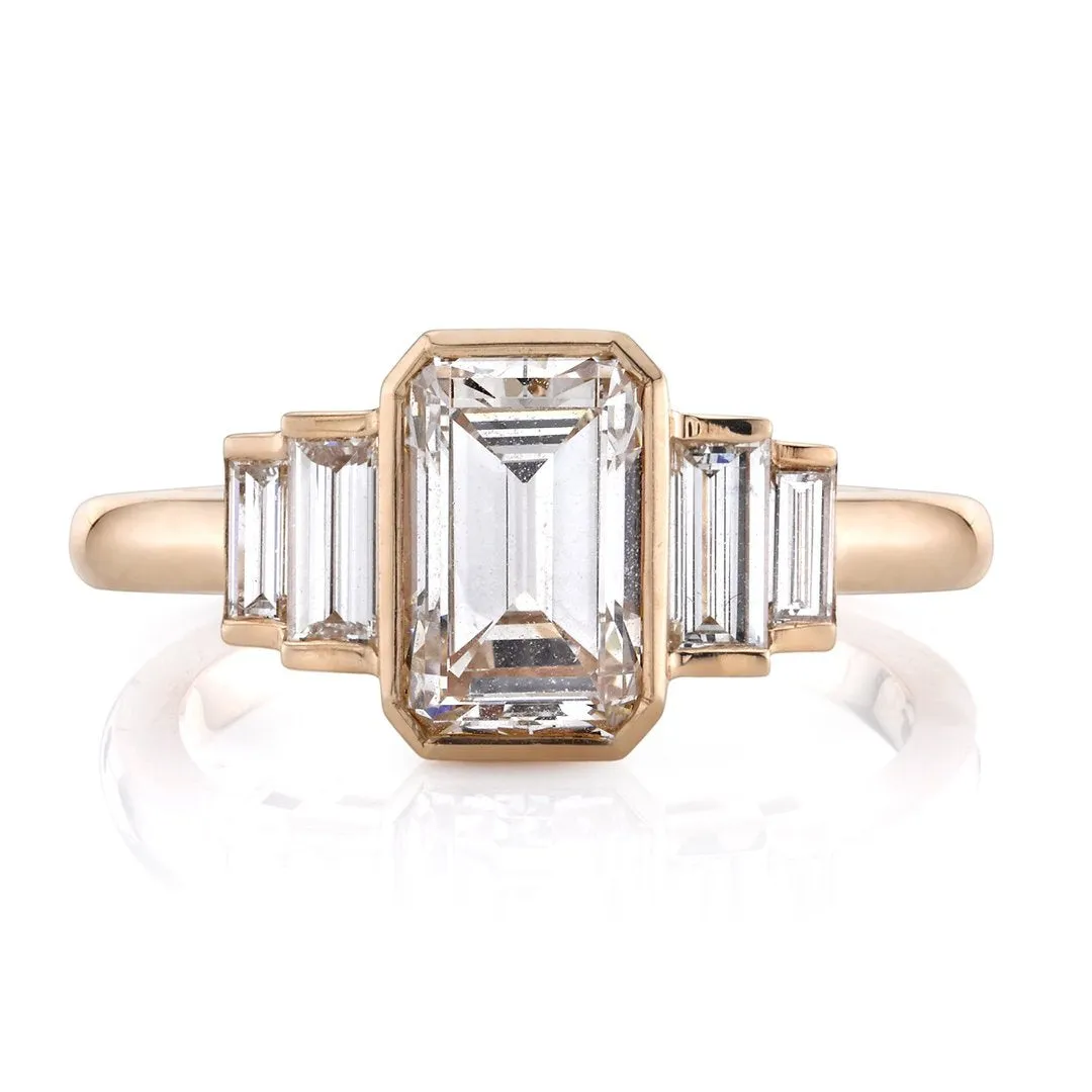 1.24 CTW. Art Deco Ring