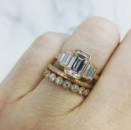 1.24 CTW. Art Deco Ring
