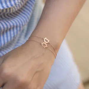 1pc Personalized Initial Bracelet