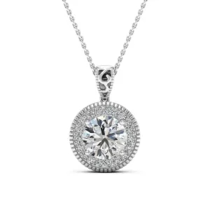 3.05 d.e.w cts Jocelyn Moissanite Necklace