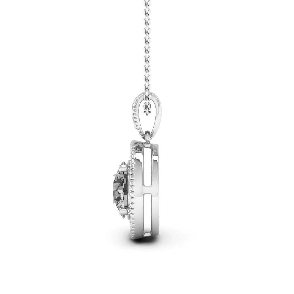 3.05 d.e.w cts Jocelyn Moissanite Necklace