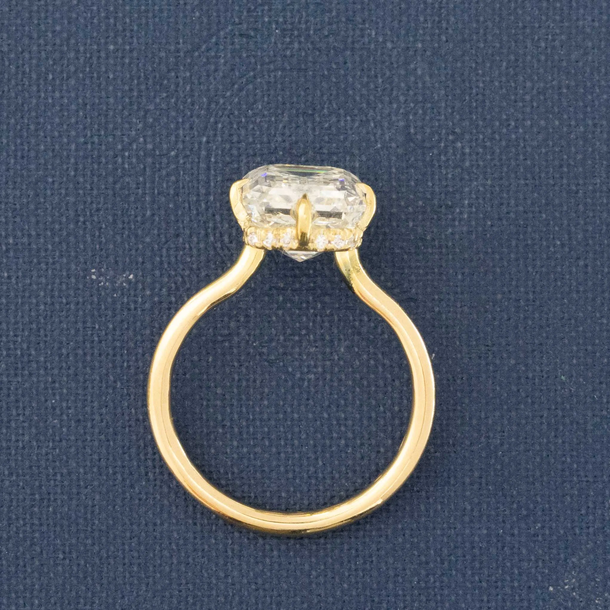 5.01ct Emerald Cut Diamond Solitaire