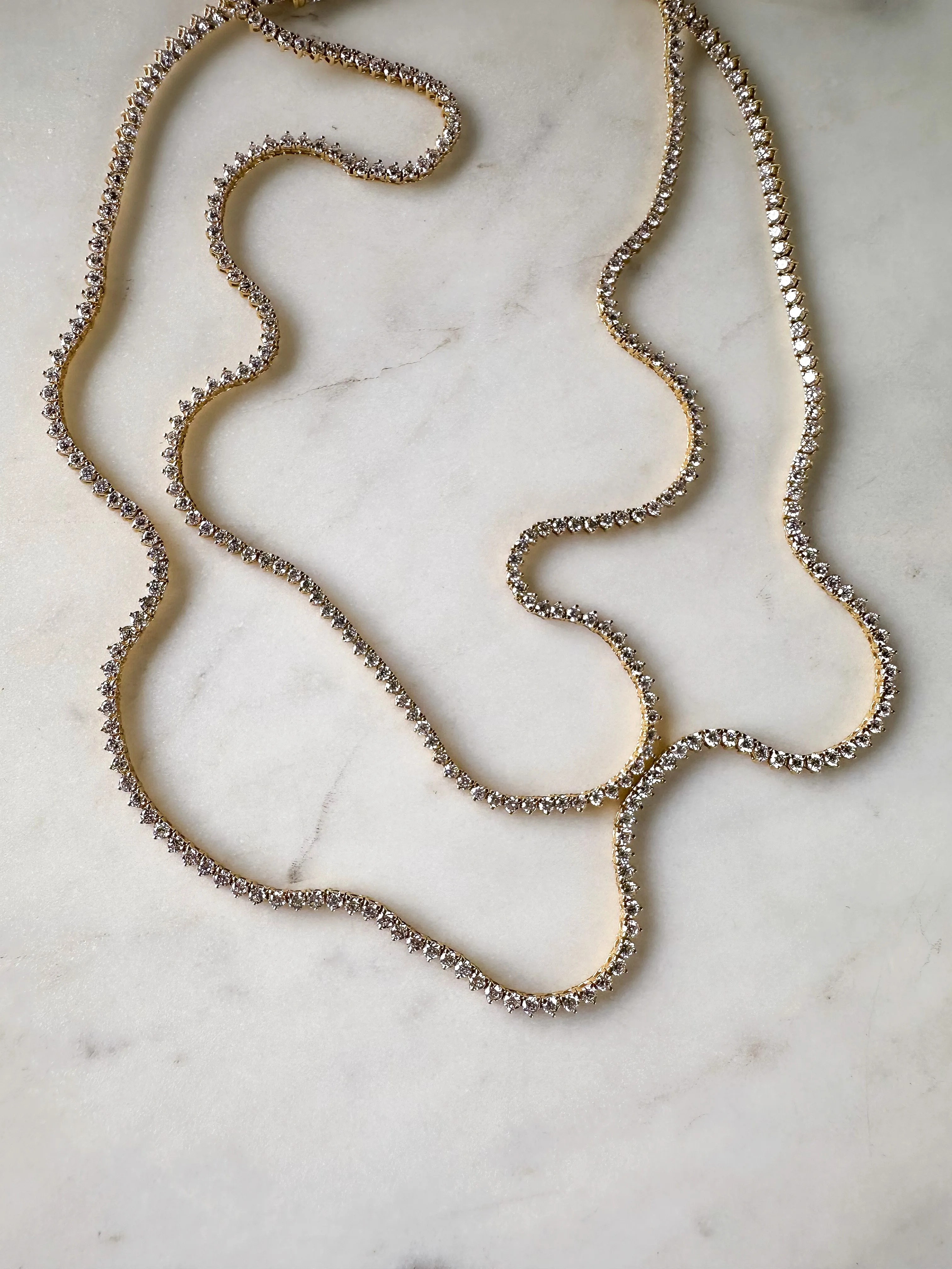 6ct Diamond Tennis Necklace