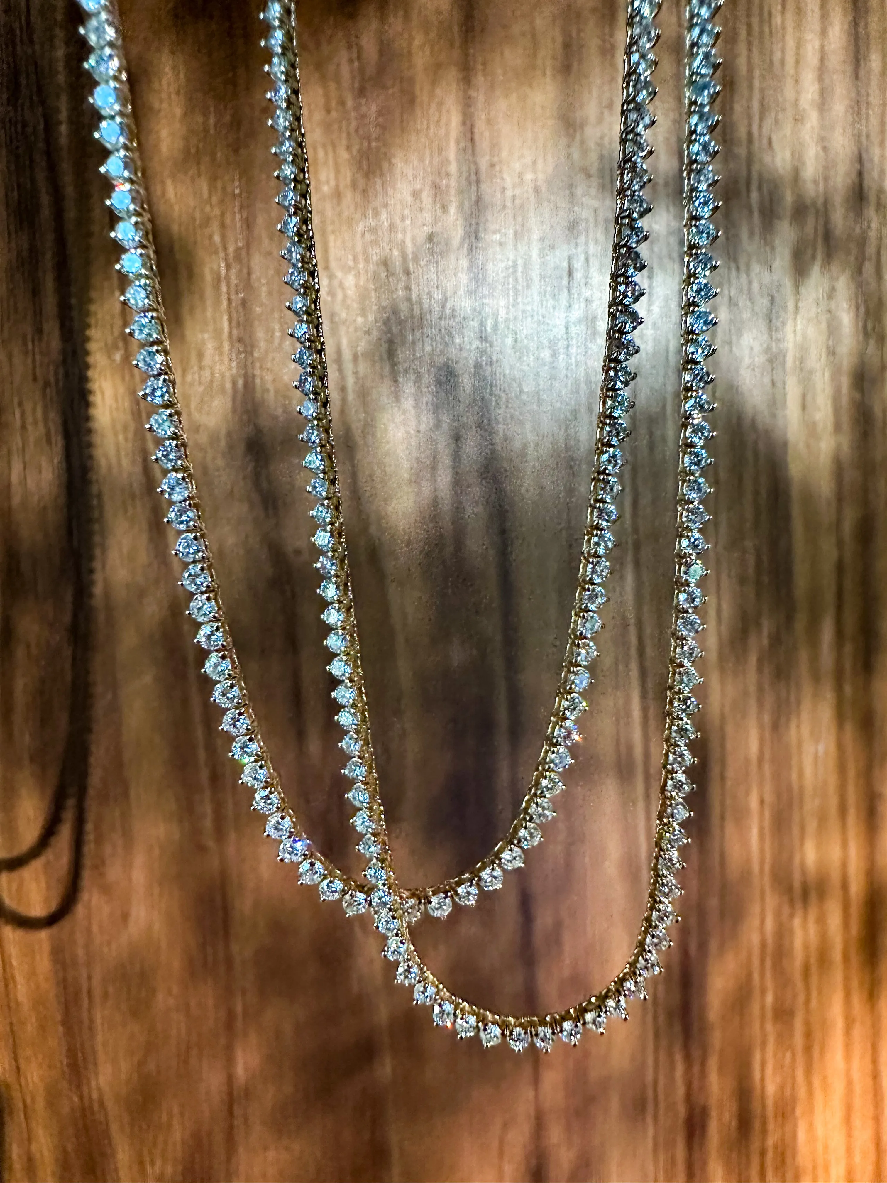 6ct Diamond Tennis Necklace