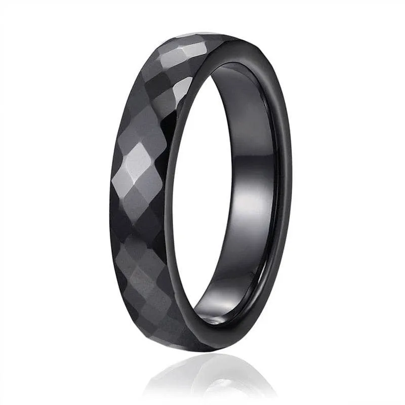 6mm Ceramic Women's Wedding Band