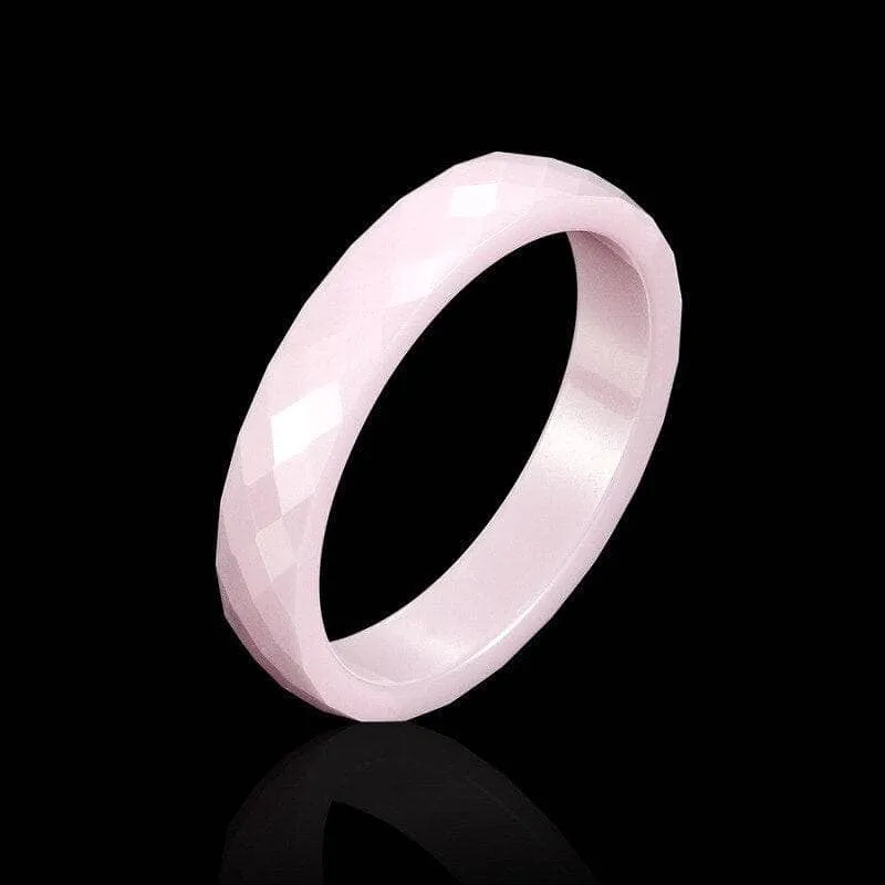 6mm Ceramic Women's Wedding Band