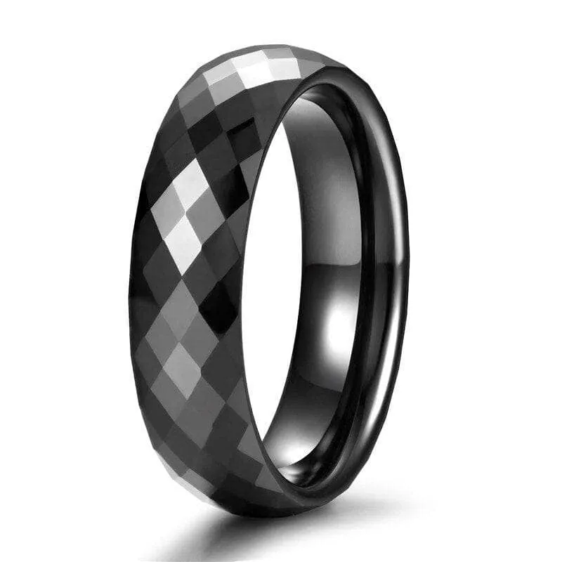 6mm Ceramic Women's Wedding Band