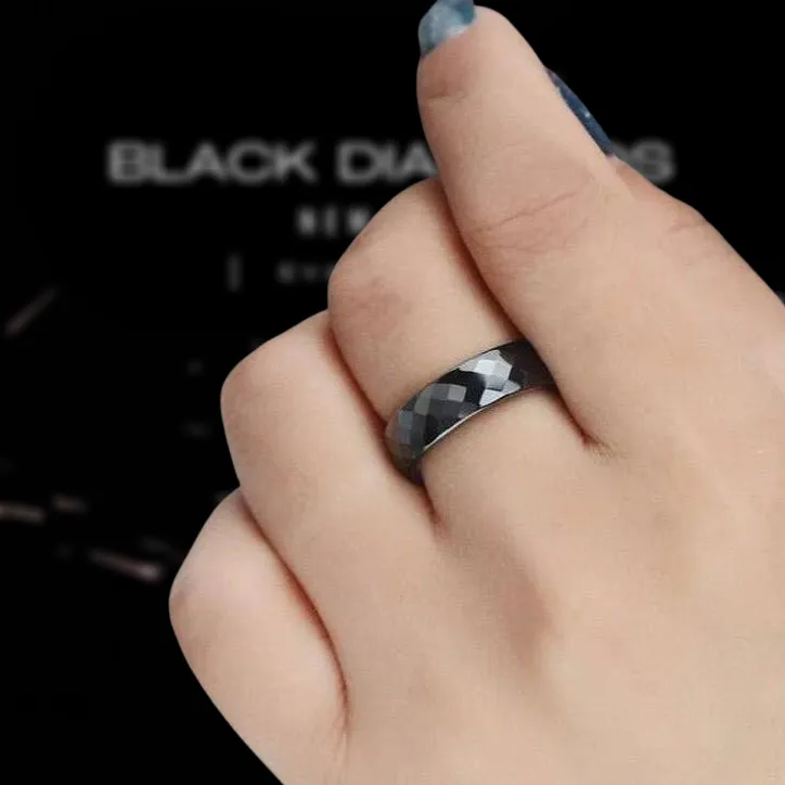 6mm Ceramic Women's Wedding Band