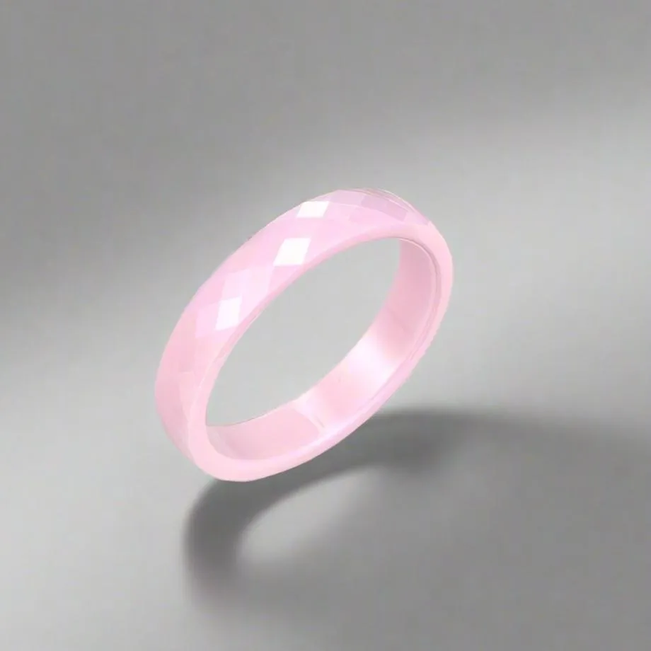 6mm Ceramic Women's Wedding Band