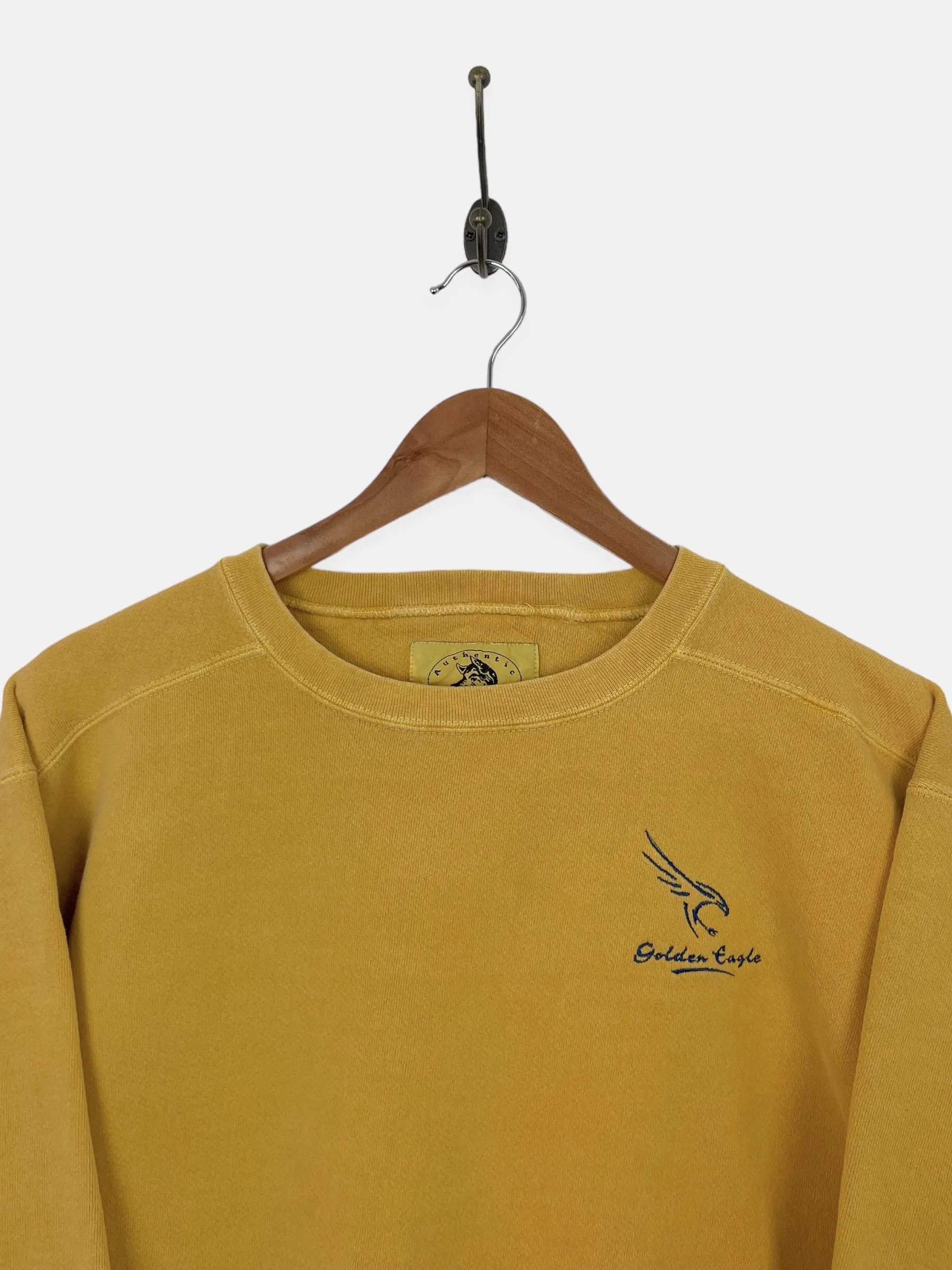 90's Golden Eagle Embroidered Vintage Sweatshirt Size 10-12