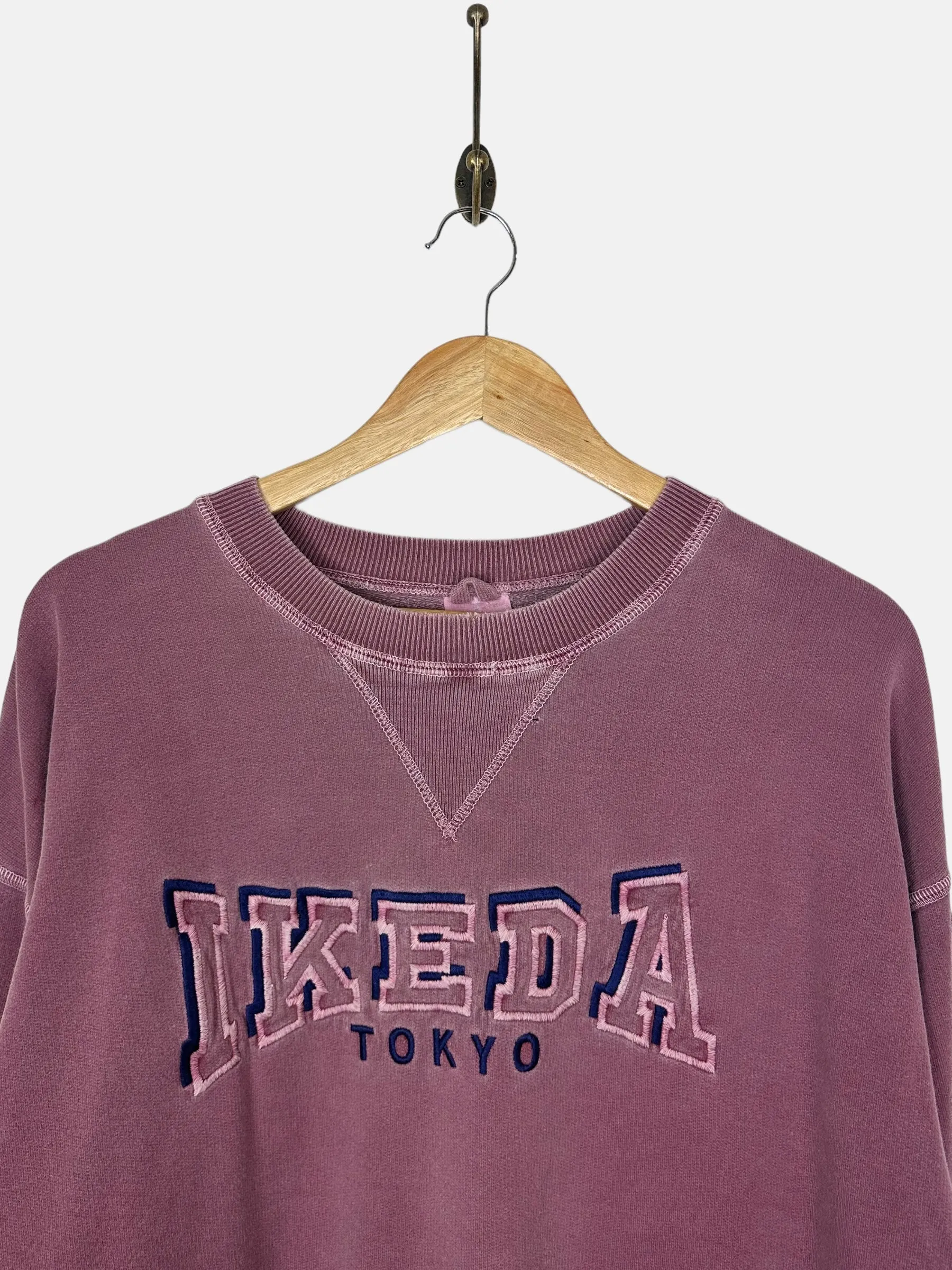 90's Ikeda Tokyo Embroidered Vintage Sweatshirt Size XL