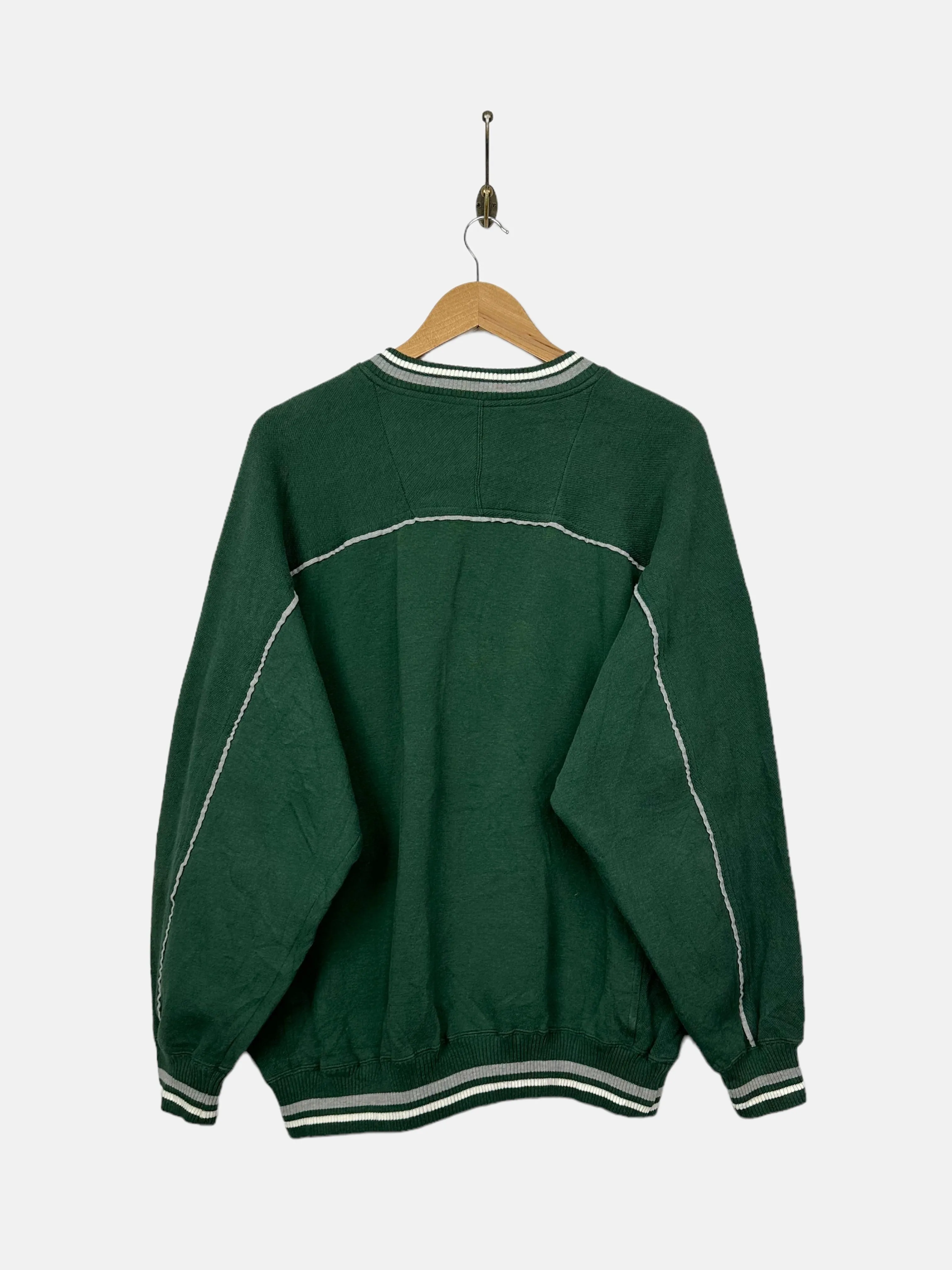 90's Michigan State Spartans Embroidered Vintage Sweatshirt Size L