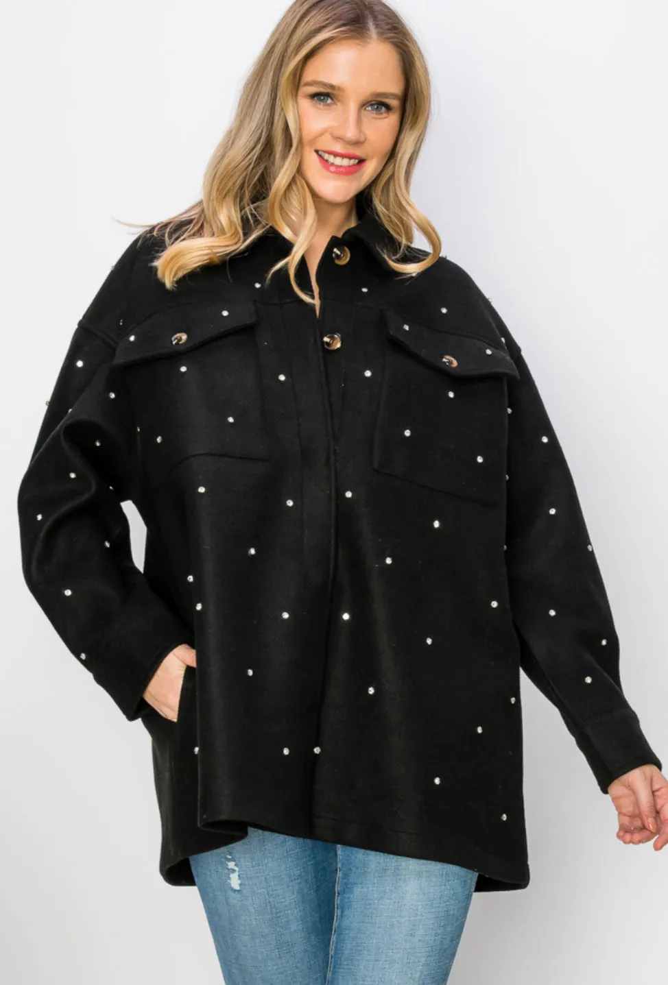 Ali Rhinestone Jacket