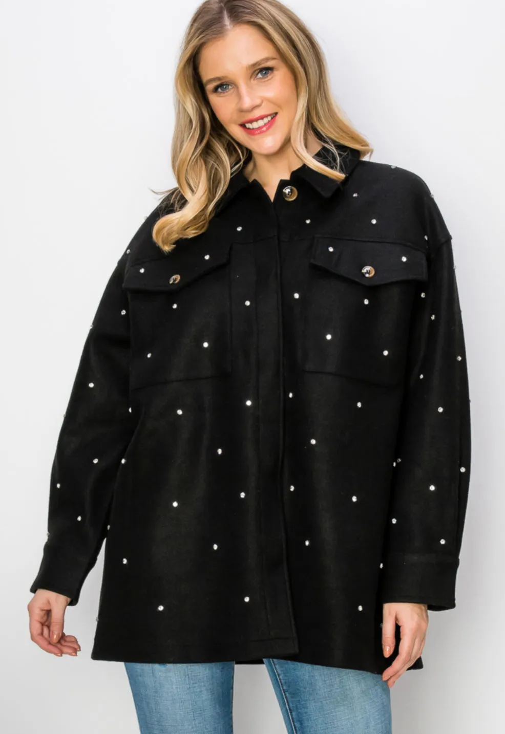 Ali Rhinestone Jacket