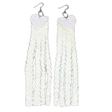AM Tan Hide Earrings