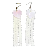 AM Tan Hide Earrings