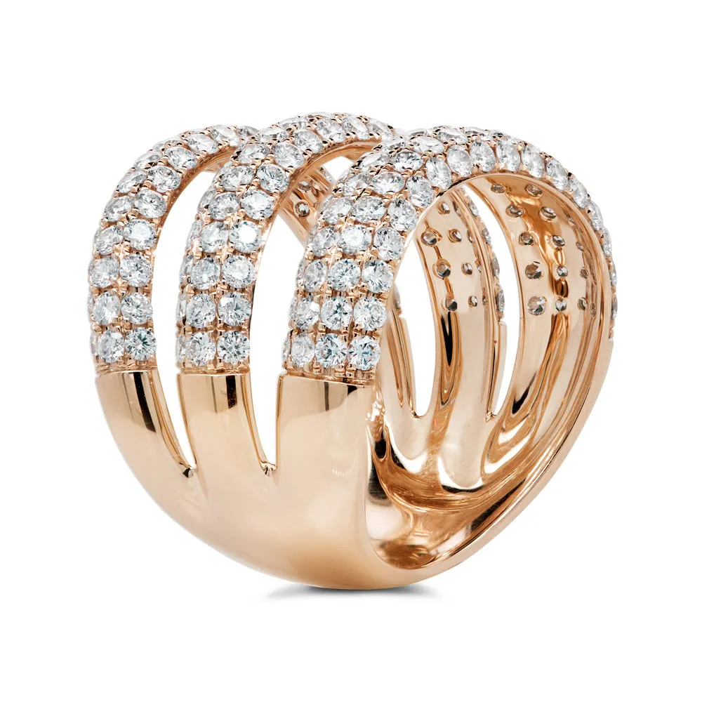 Amelia Triple Diamond Ring