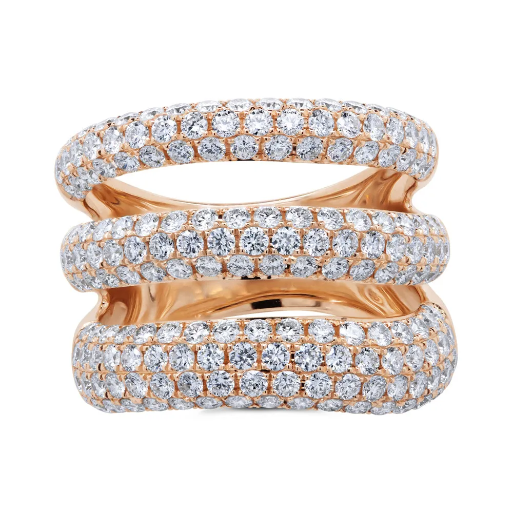 Amelia Triple Diamond Ring
