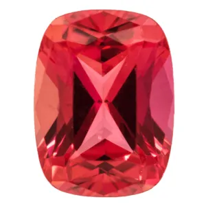 Antique Cushion Chatham Lab-Grown Padparadscha Sapphire Gems