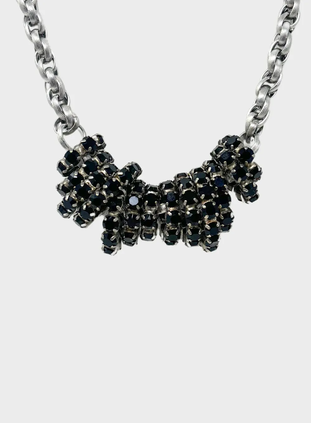 ARIS GELDIS | Movable Crystal Ring Necklace