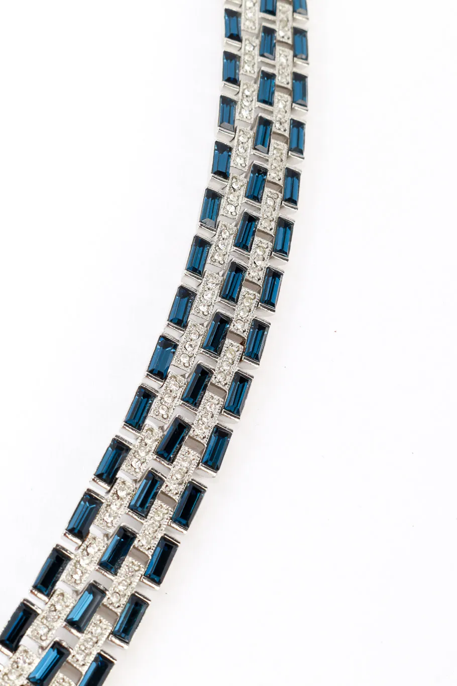 Art Deco Montana Crystal Choker