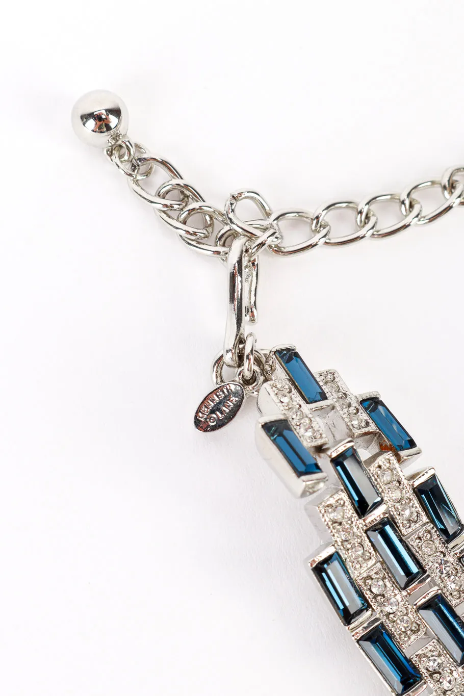 Art Deco Montana Crystal Choker