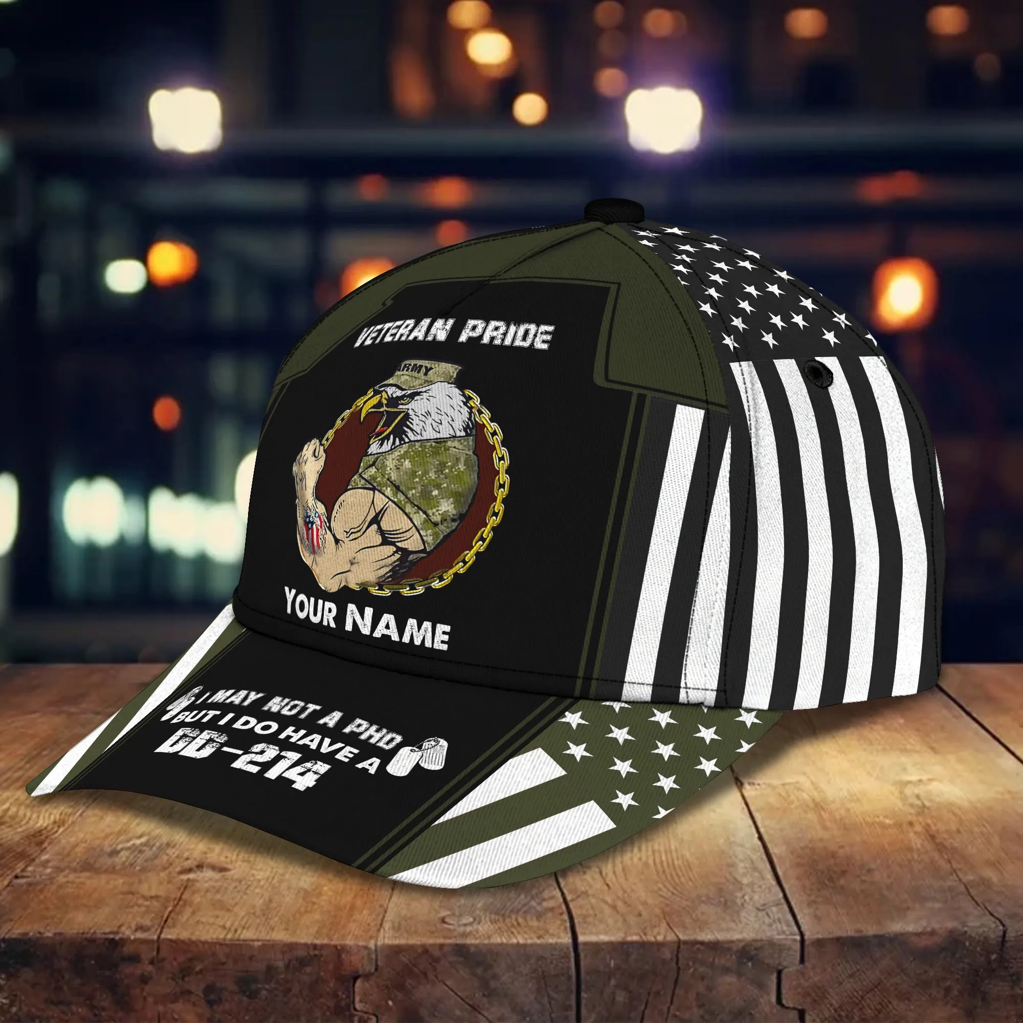 ATM2K - Personalized Name Cap18 - VETERAN