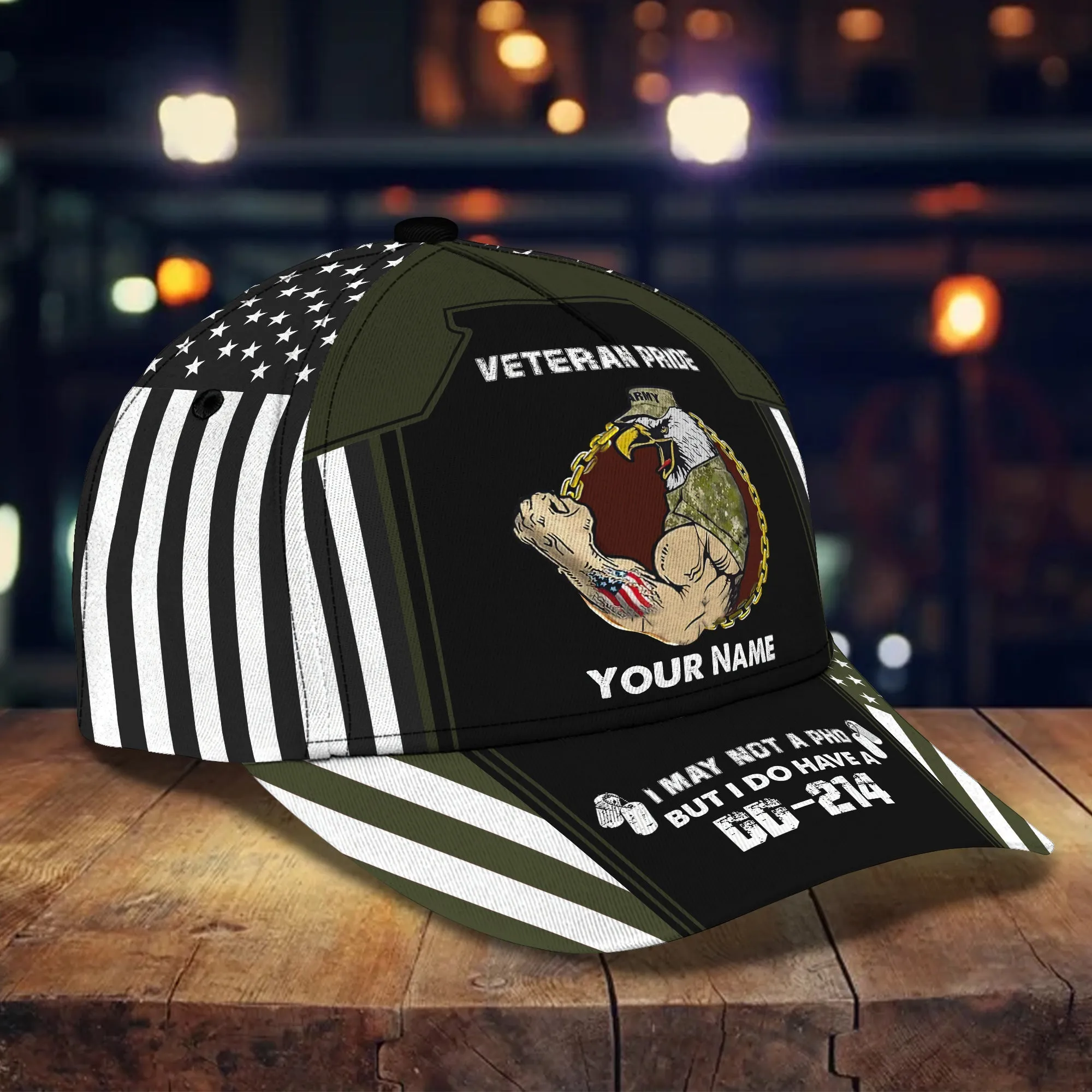 ATM2K - Personalized Name Cap18 - VETERAN