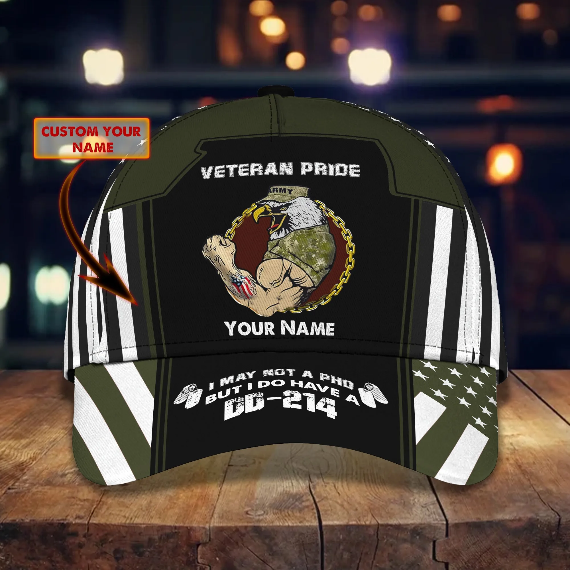ATM2K - Personalized Name Cap18 - VETERAN