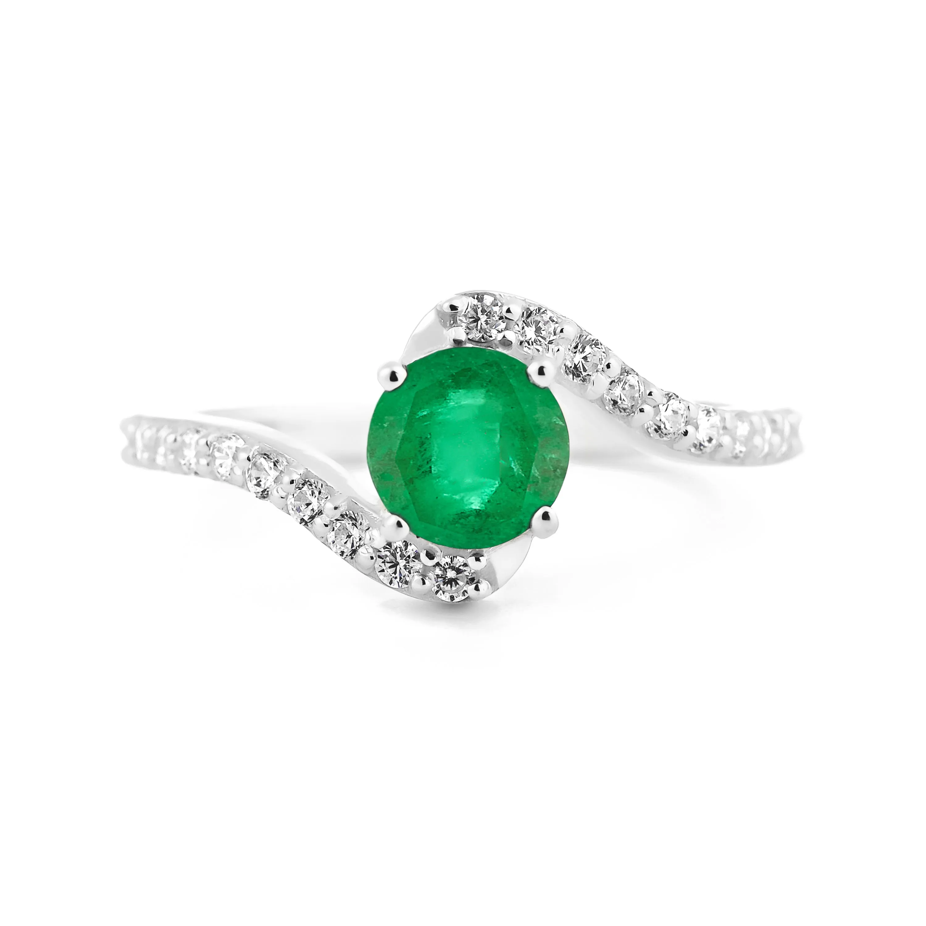 Aura Emerald Ring