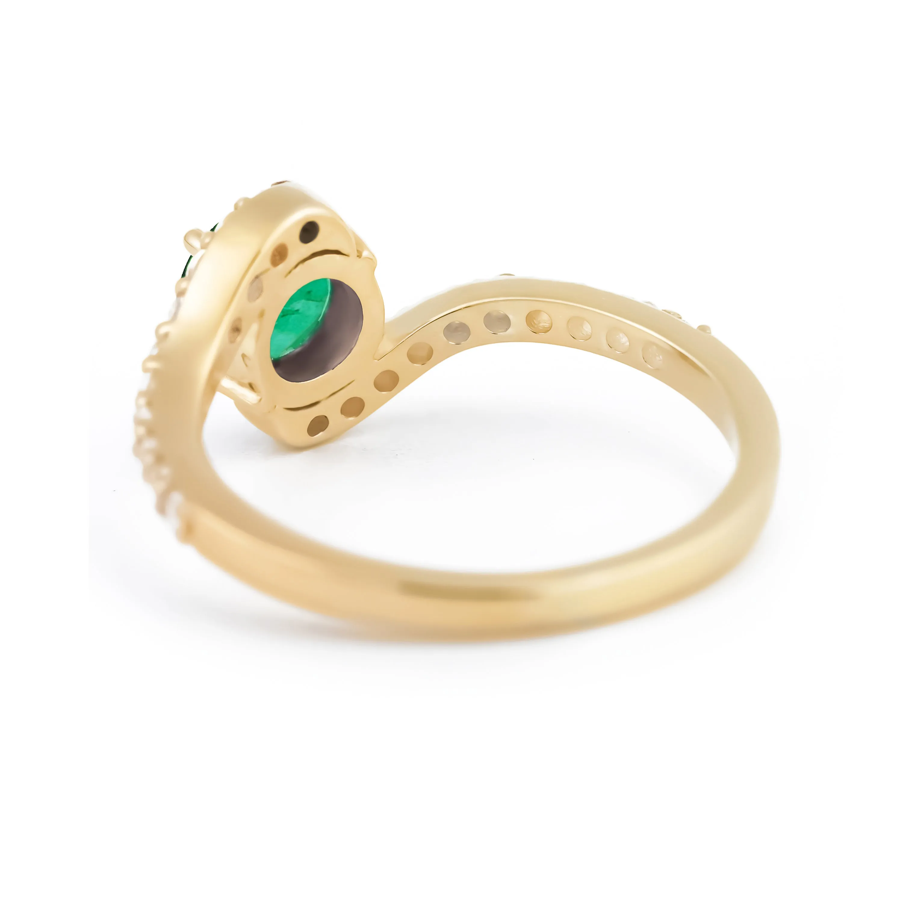 Aura Emerald Ring