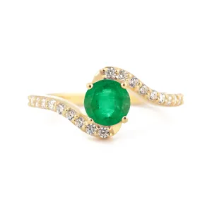Aura Emerald Ring
