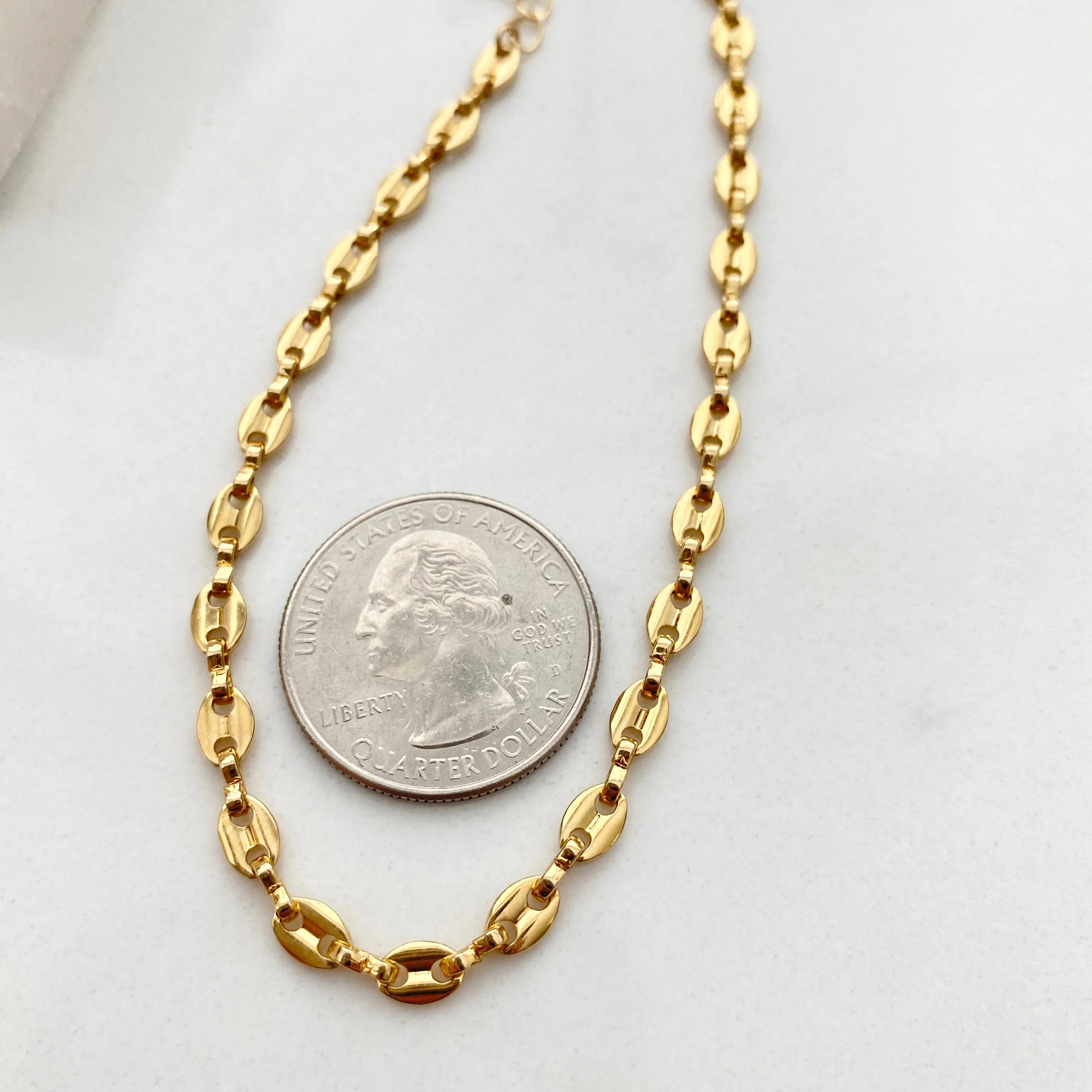 Ava Gold Chain Anklet