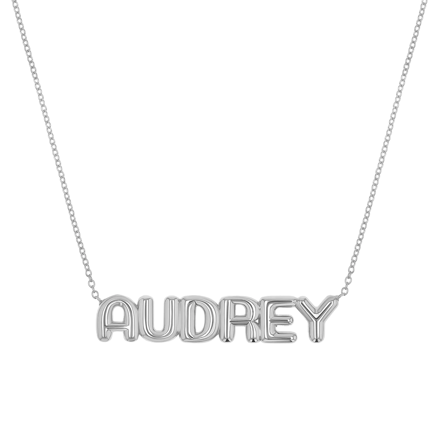 Balloon Name Necklace