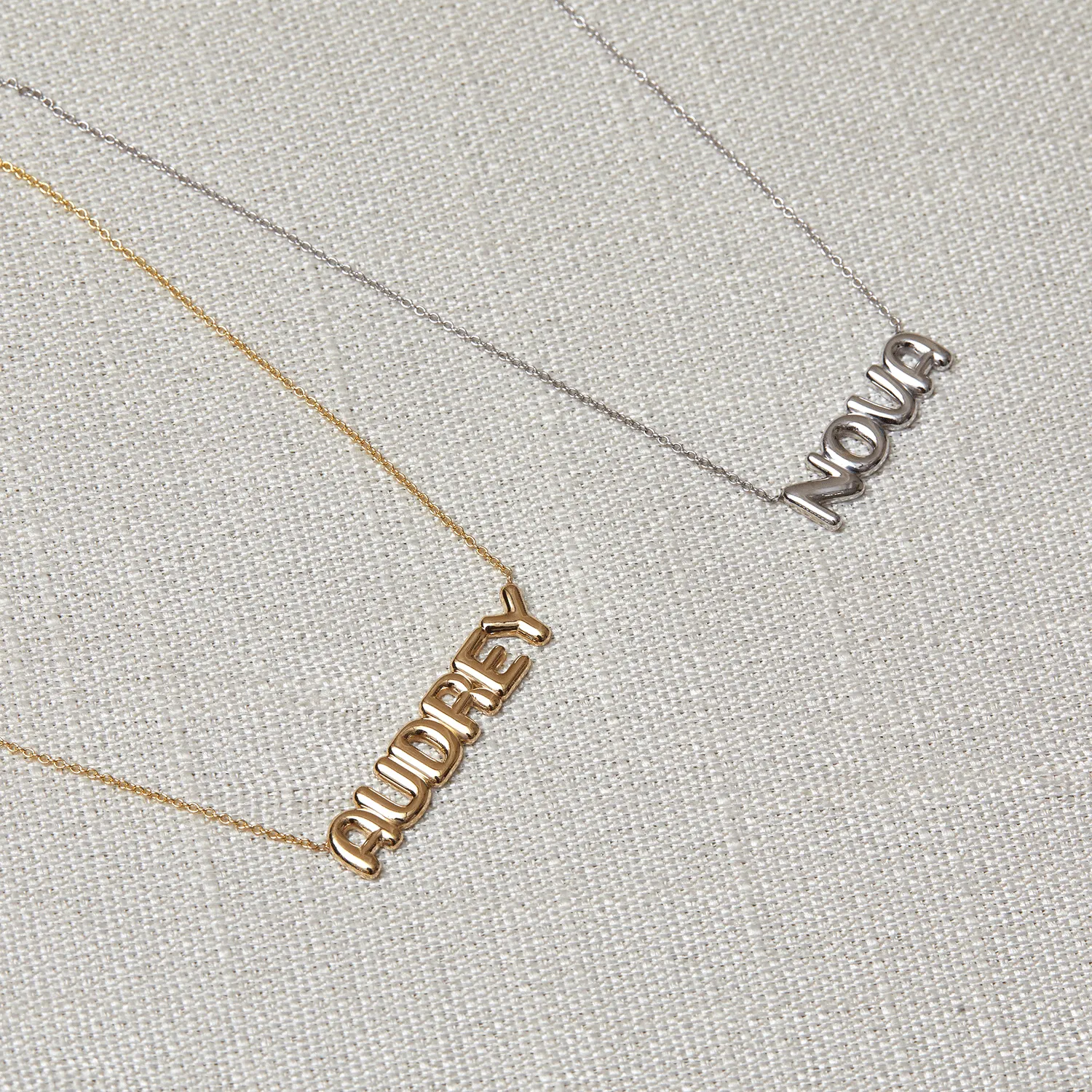 Balloon Name Necklace