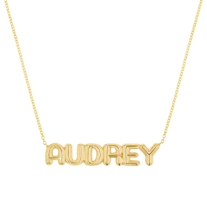 Balloon Name Necklace