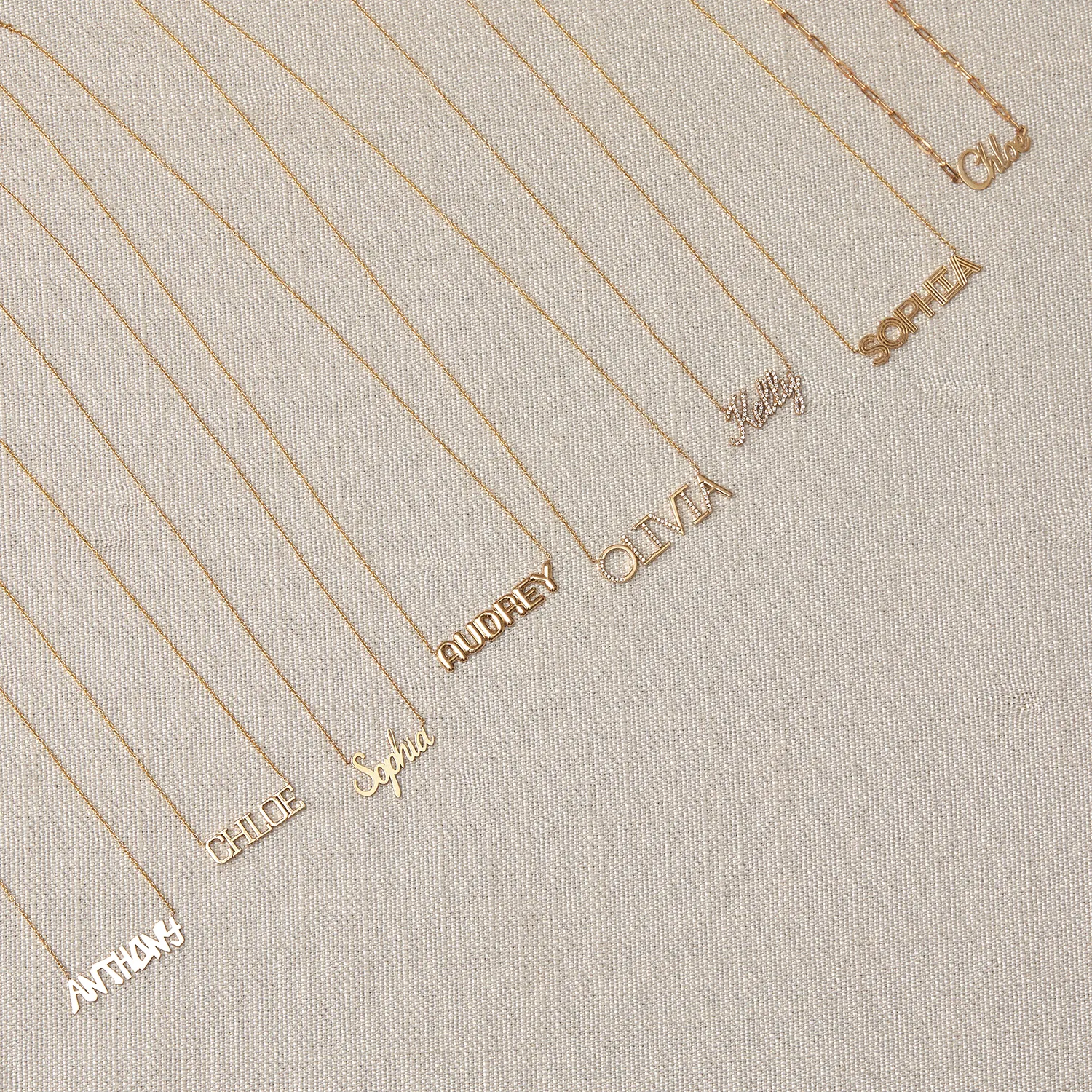 Balloon Name Necklace