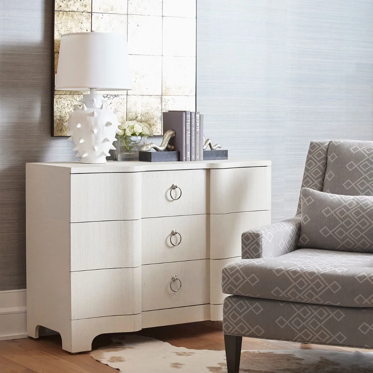 Bardot Large 3 -Drawer / Canvas Cream