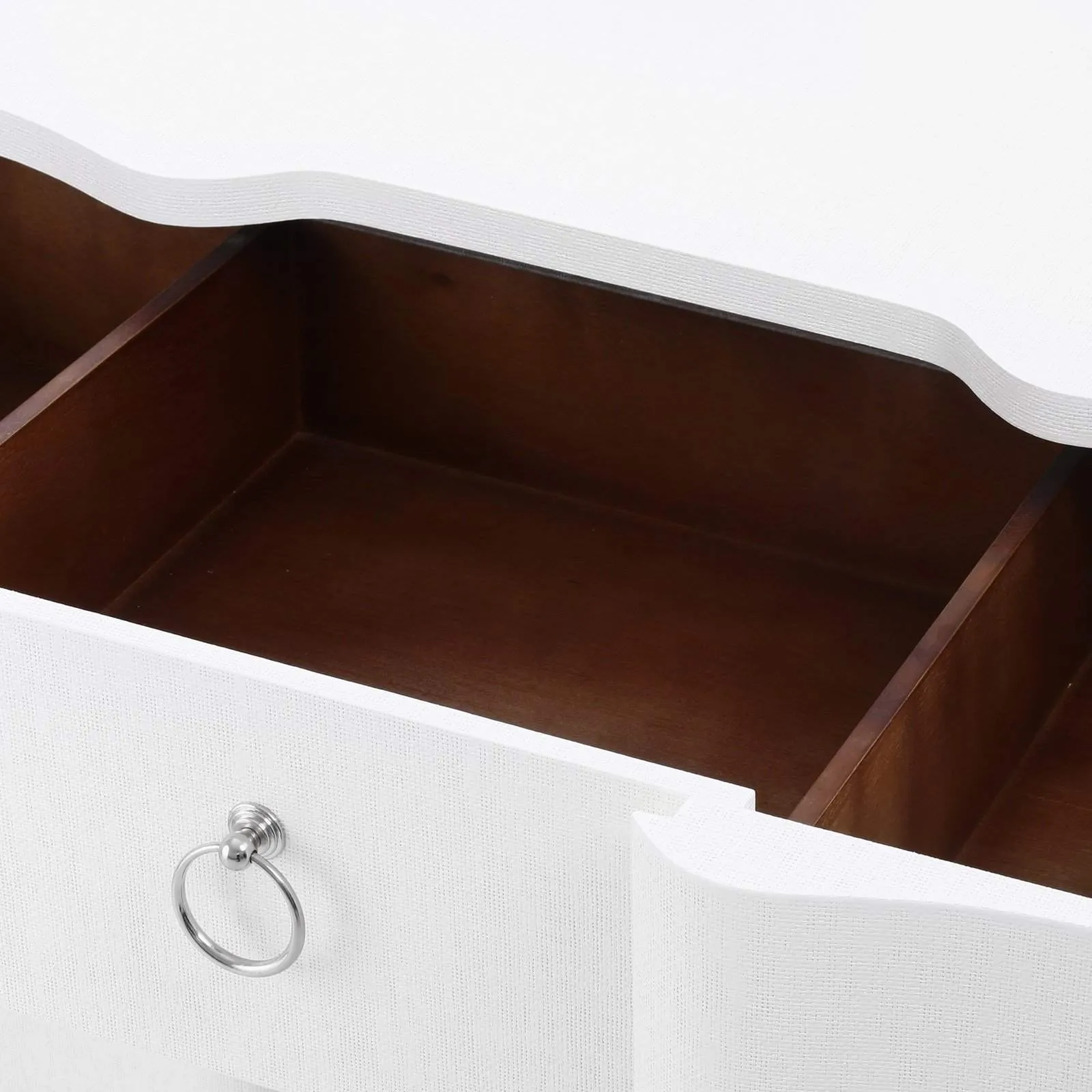 Bardot Large 3-Drawer / Chiffon White