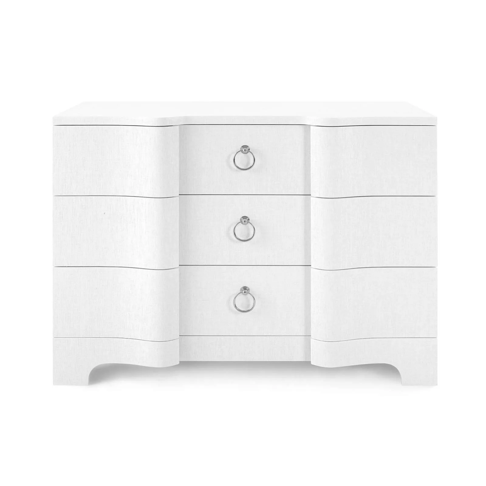 Bardot Large 3-Drawer / Chiffon White