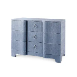 Bardot Large 3 -Drawer / Navy Blue