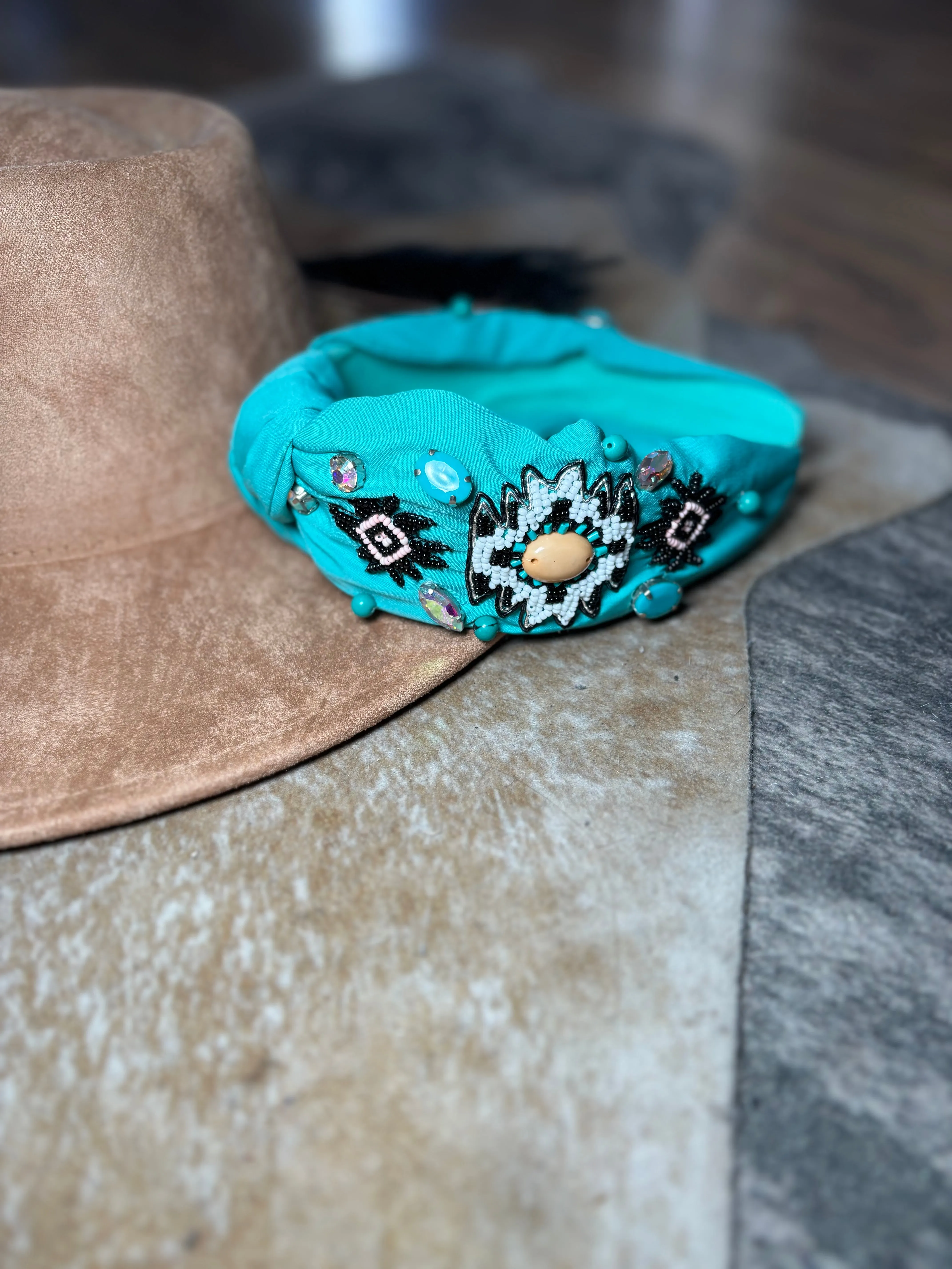 Beaded Western Aztec Headbands