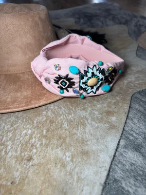 Beaded Western Aztec Headbands