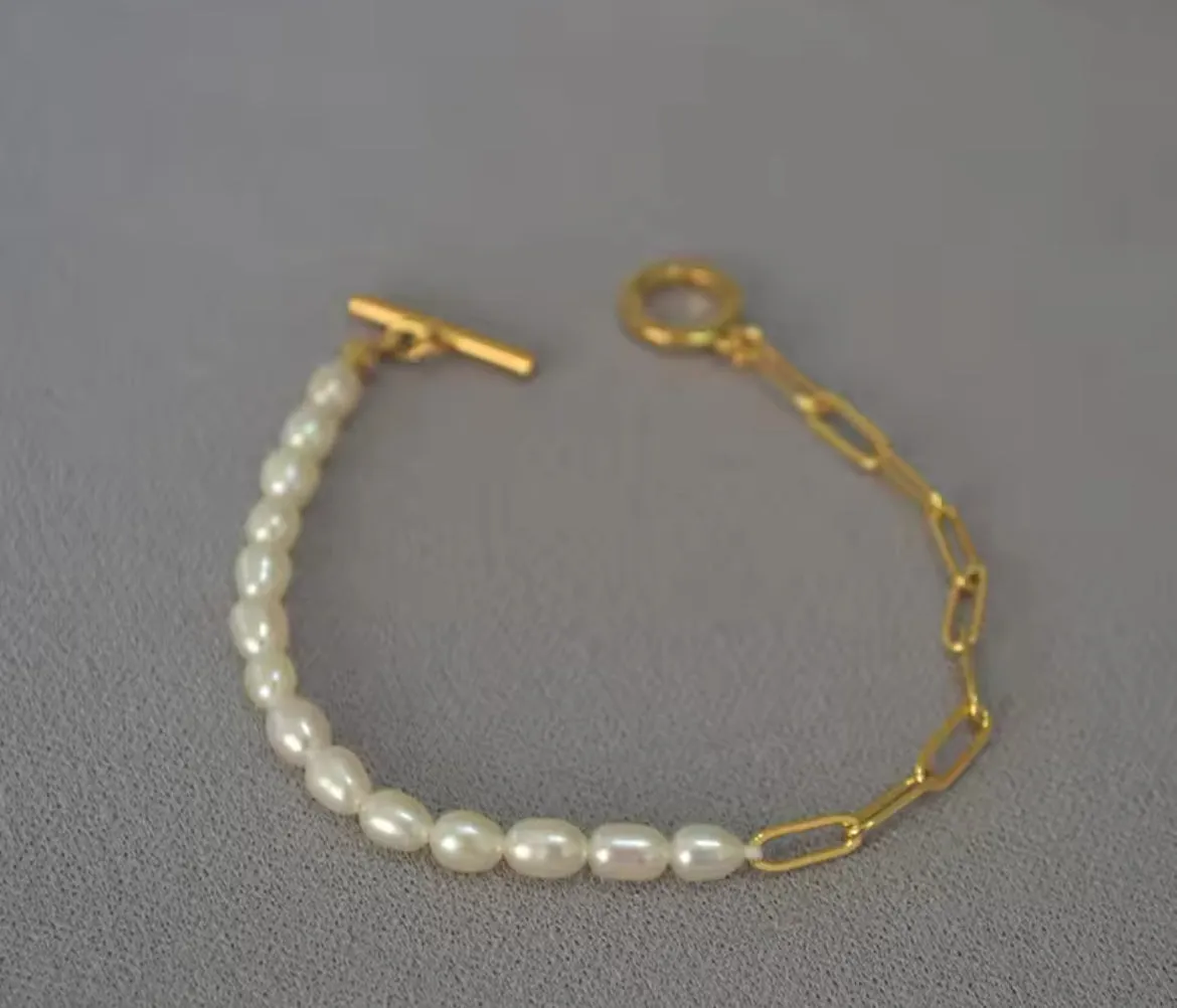 Boho & Mala Freshwater Pearl Bracelet